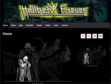 Tablet Screenshot of hellbent-forever.co.uk